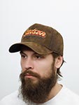 Бейсболка STETSON арт. 7767201 TRUCKER CAP OILY GOAT SUEDE (коричневый)